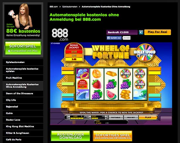 888 Casino kostenlos