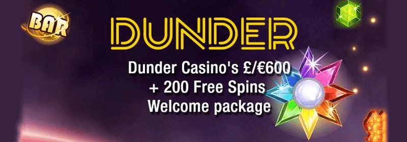 Dunder Casino No Deposit Bonus Codes