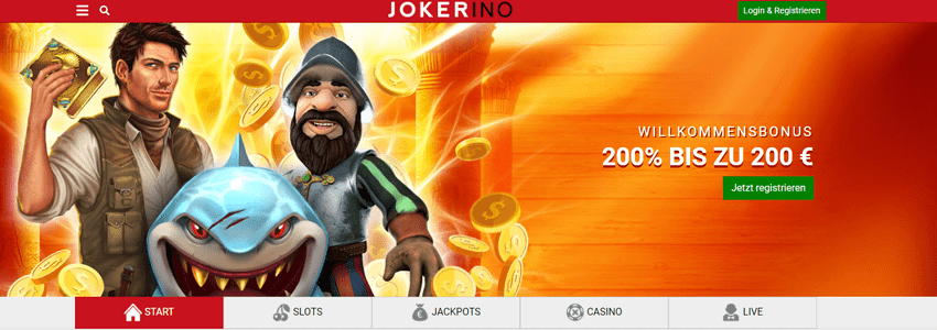 Jokerino Casino 10€